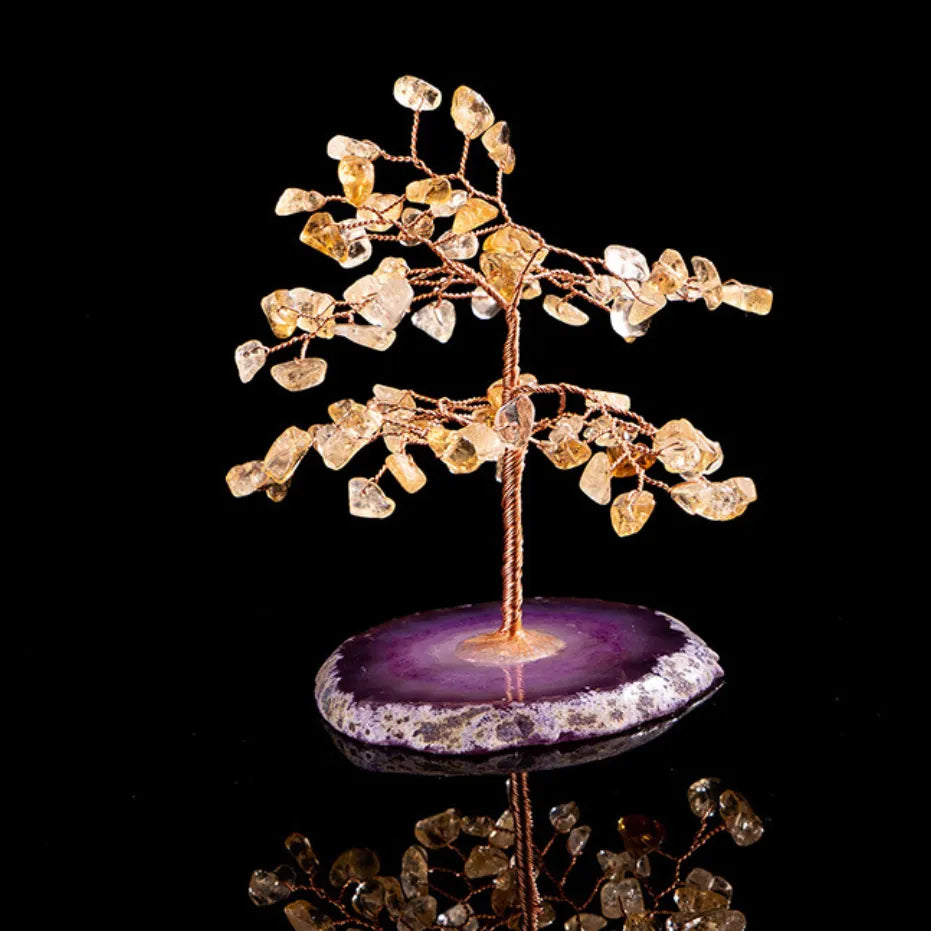 Prospérité – TREE OF LIFE IN CITRINE AND AGATE