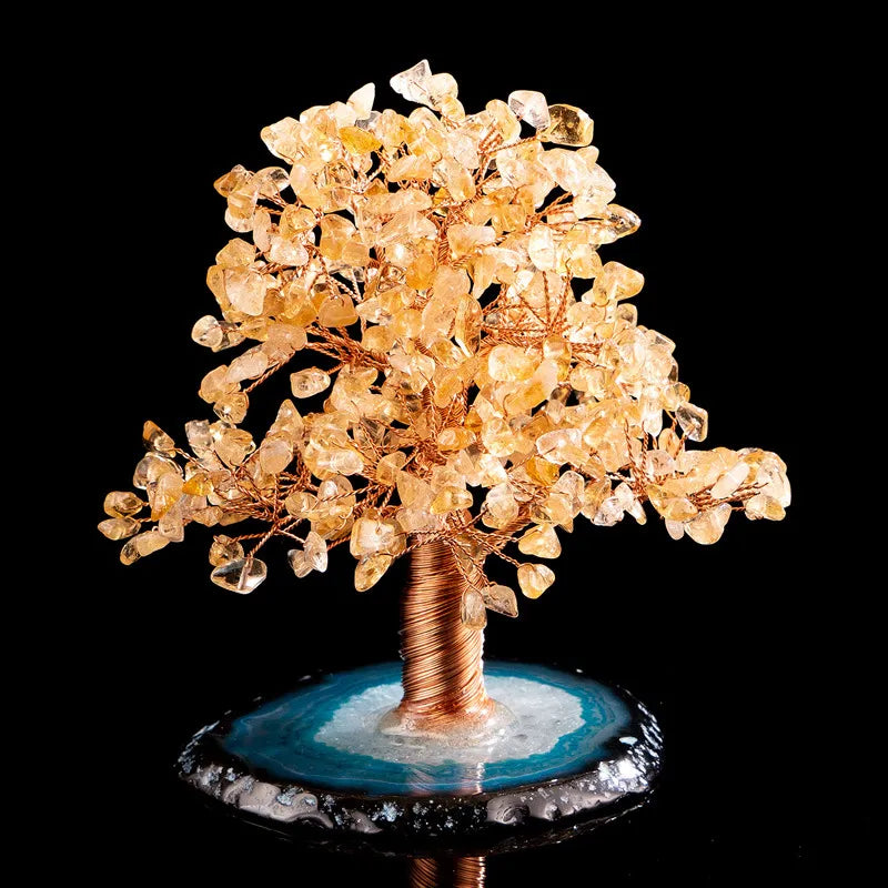 Prospérité – TREE OF LIFE IN CITRINE AND AGATE